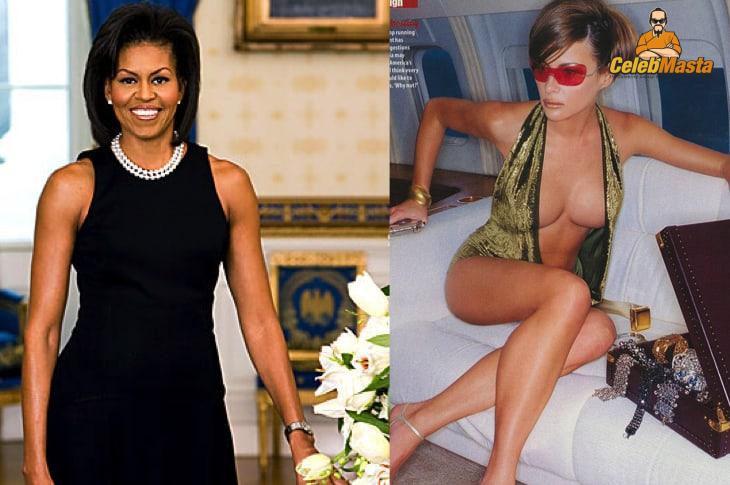 Michelle Obama and Malia