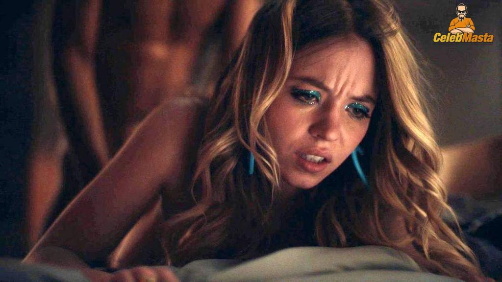 Sydney Sweeney outragous red-carpet wardrobe appearance showcasing her see-through look. outfit appearance. Sydney Sweeney shows up in almost naked on stage while promoting body positivity.
