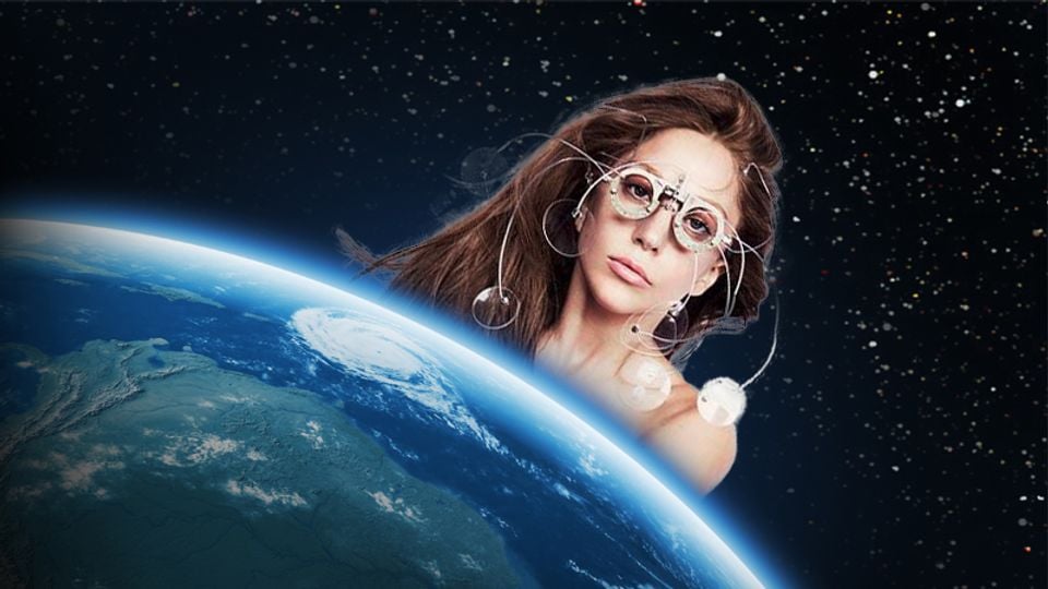 Lady Gaga ZeroGColony Space Music Concert