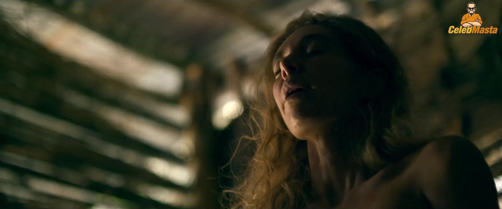 Sydney Sweeney nearly nude sheer outfit appearance. Sydney Sweeney revealing cleavage in just bra and panties showing her sexy curves.